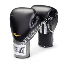 Перчатки Everlast Pro Style черные 8 oz 2177 купить в интернет магазине СпортЛидер
