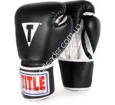 Перчатки Title Classic Pro Style черные 12 oz 2031 купить в интернет магазине СпортЛидер