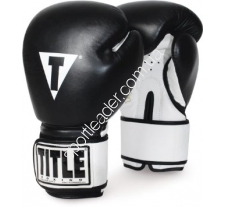 Перчатки Title Boxing Premier черные 12 oz 2086 купить в интернет магазине СпортЛидер