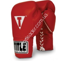 Перчатки Title Boxing Pro Fight красные 10 oz 2018 купить в интернет магазине СпортЛидер