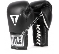 Перчатки Title Boxing Pro Fight черные 10 oz 2018 купить в интернет магазине СпортЛидер