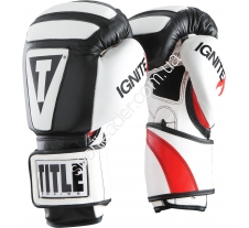 Перчатки Title Infused Ignite черный 12 oz 2606 купить в интернет магазине СпортЛидер