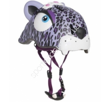 Шлем Пурпурный Леопард Crazy Safety 110298-20 купить в интернет магазине СпортЛидер