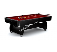 Бильярд Hop-Sport VIP Extra 8 ft black-red купить в интернет магазине СпортЛидер