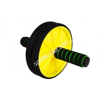 Двойной гимнастический ролик Hop-Sport yellow купить в интернет магазине СпортЛидер