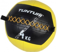 Набивной мяч Tunturi Yellow 14TUSCF009 купить в интернет магазине СпортЛидер