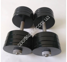 Гантели металлические Vasil Gym 2 шт по 30 кг купить в интернет магазине СпортЛидер