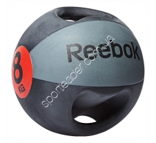 Медбол с двумя ручками Reebok RSB-10128 купить в интернет магазине СпортЛидер