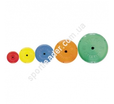 Диск пластик цветной 0,5кг InterAtletika ST521-1 купить в интернет магазине СпортЛидер
