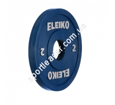 Олимпийский диск 2,0 кг Eleiko 124-0020R купить в интернет магазине СпортЛидер